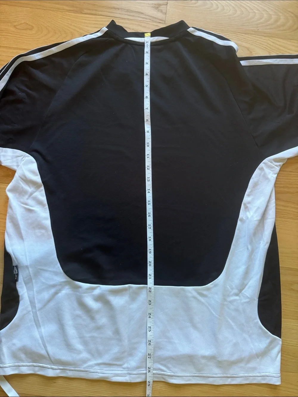 Adidas Men’s Large Black White Climalite Athletic Soccer Training Shirt